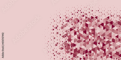  Multicolored abstract Triangle background with variety of triangular shapes and colors, triangles or concave with Copy space 