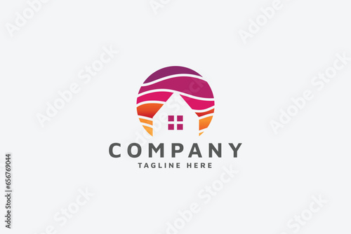 Round Home Pro Branding Logo
