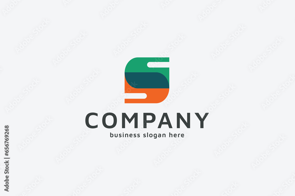 Fototapeta premium Smartex Letter S Pro Branding Logo