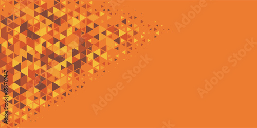  Multicolored abstract Triangle background with variety of triangular shapes and colors, triangles or concave with Copy space 