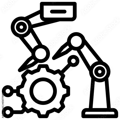 High Tech Outline Icon