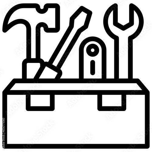 Tools Outline Icon