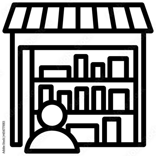 Retailers Outline Icon