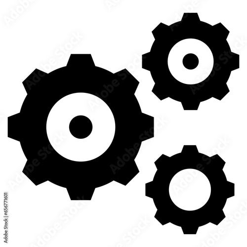 Machines Glyph Icon