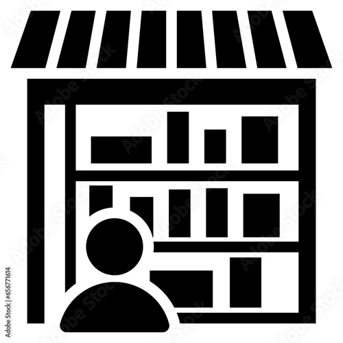 Retailers Glyph Icon