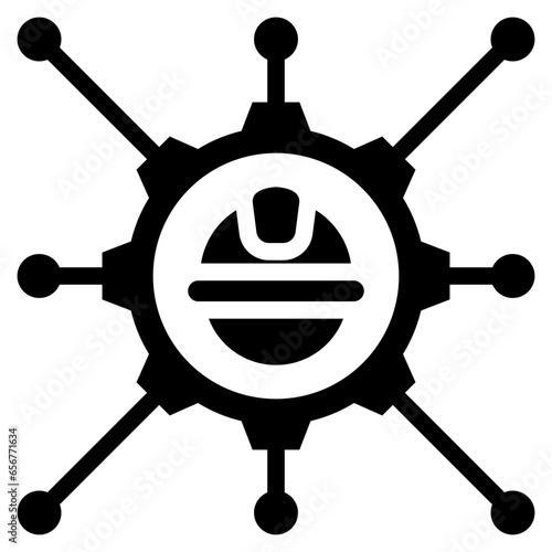 Engineering Glyph Icon