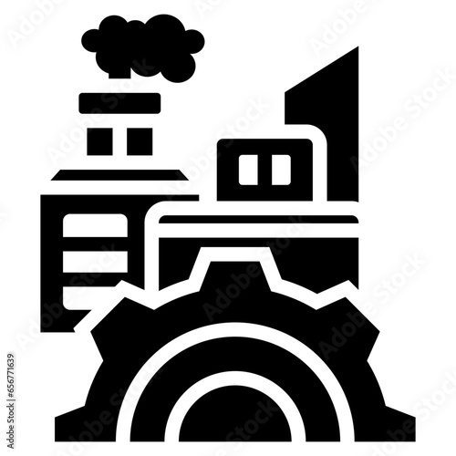 Infrastructure Glyph Icon