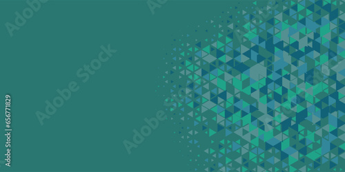  Multicolored abstract Triangle background with variety of triangular shapes and colors, triangles or concave with Copy space 