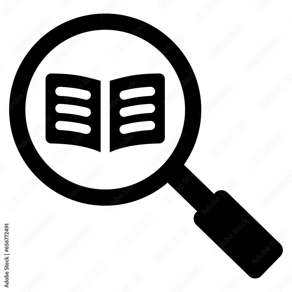 Researched Glyph Icon Researched Glyph Icon
