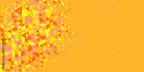  Multicolored abstract Triangle background with variety of triangular shapes and colors, triangles or concave with Copy space 