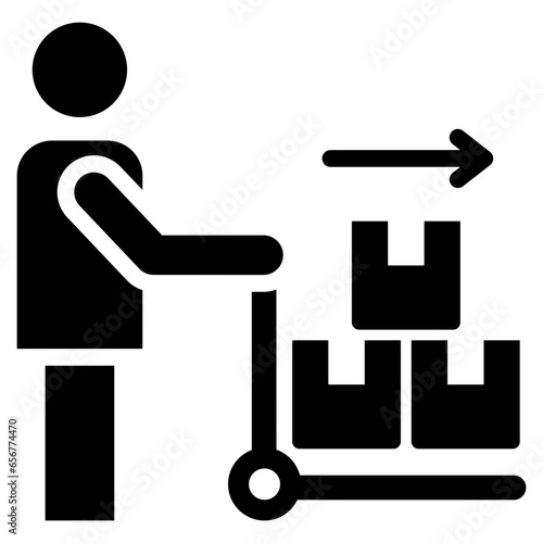 Seller Glyph Icon