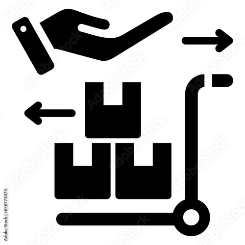 Purchaser Glyph Icon