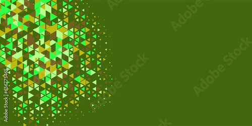  Multicolored abstract Triangle background with variety of triangular shapes and colors, triangles or concave with Copy space 