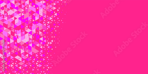  Multicolored abstract Triangle background with variety of triangular shapes and colors, triangles or concave with Copy space 