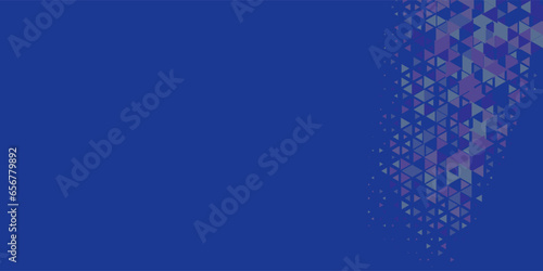  Multicolored abstract Triangle background with variety of triangular shapes and colors, triangles or concave with Copy space 