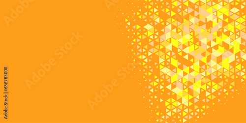  Multicolored abstract Triangle background with variety of triangular shapes and colors, triangles or concave with Copy space 