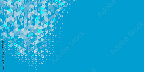  Multicolored abstract Triangle background with variety of triangular shapes and colors, triangles or concave with Copy space 