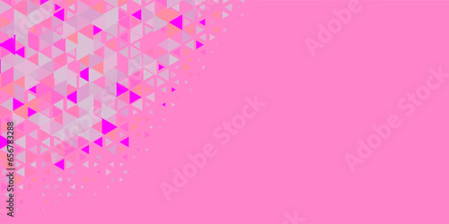  Multicolored abstract Triangle background with variety of triangular shapes and colors, triangles or concave with Copy space 