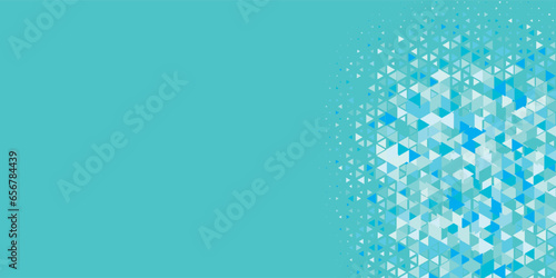  Multicolored abstract Triangle background with variety of triangular shapes and colors, triangles or concave with Copy space 