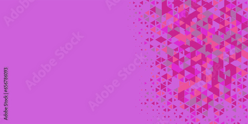  Multicolored abstract Triangle background with variety of triangular shapes and colors, triangles or concave with Copy space 