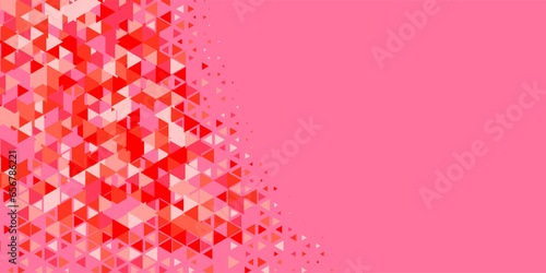  Multicolored abstract Triangle background with variety of triangular shapes and colors, triangles or concave with Copy space 
