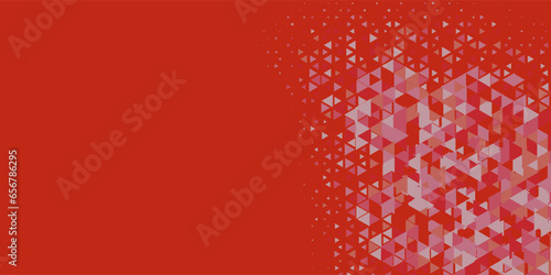  Multicolored abstract Triangle background with variety of triangular shapes and colors, triangles or concave with Copy space 