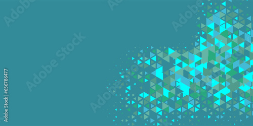  Multicolored abstract Triangle background with variety of triangular shapes and colors, triangles or concave with Copy space 