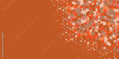  Multicolored abstract Triangle background with variety of triangular shapes and colors, triangles or concave with Copy space 