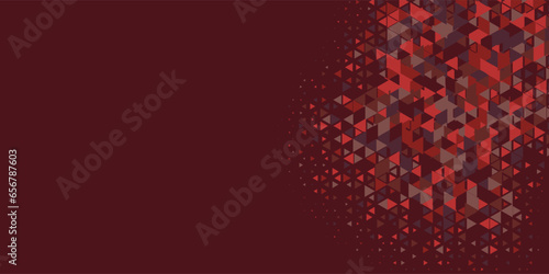  Multicolored abstract Triangle background with variety of triangular shapes and colors, triangles or concave with Copy space 