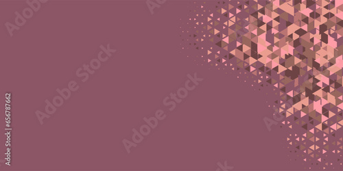  Multicolored abstract Triangle background with variety of triangular shapes and colors, triangles or concave with Copy space 
