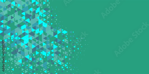  Multicolored abstract Triangle background with variety of triangular shapes and colors, triangles or concave with Copy space 