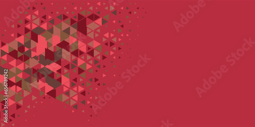  Multicolored abstract Triangle background with variety of triangular shapes and colors, triangles or concave with Copy space 