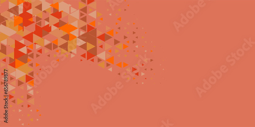  Multicolored abstract Triangle background with variety of triangular shapes and colors, triangles or concave with Copy space 