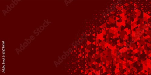  Multicolored abstract Triangle background with variety of triangular shapes and colors, triangles or concave with Copy space 