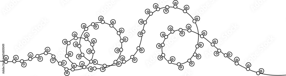 Christmas Garland With Lights Christmas Garland With Lights