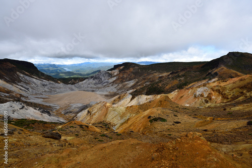 Climbing Mount Adatara, Fukushima, Japan