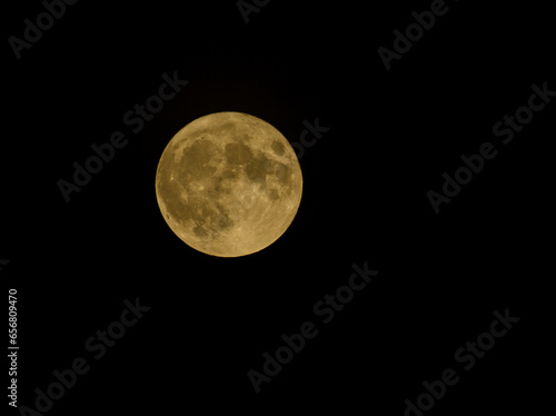 September Blue Supermoon