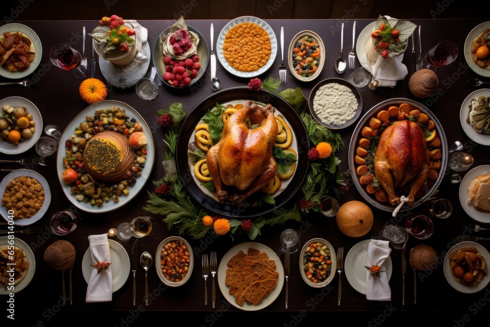 Thanksgiving traditional dinner Thanksgiving traditional dinner