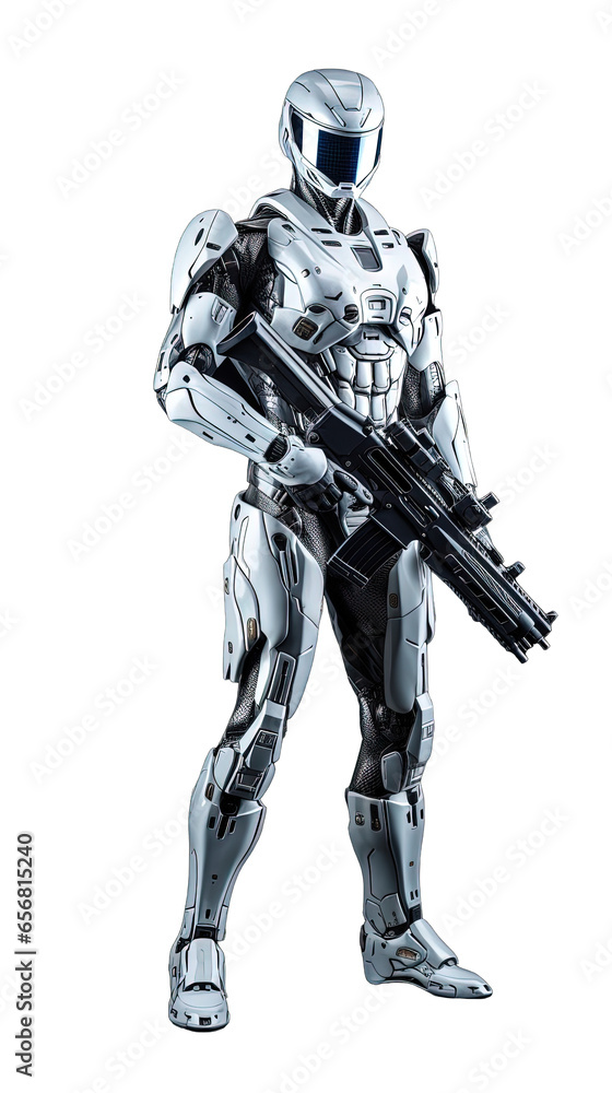 Futuristic Military Soldier