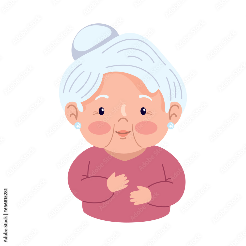 grandma happy cartoon grandma happy cartoon