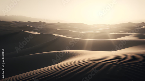 sand dunes in the desert © krit