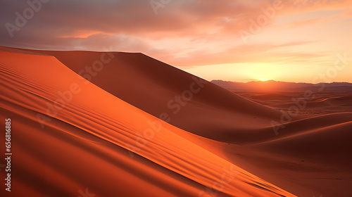 sand dunes in the desert