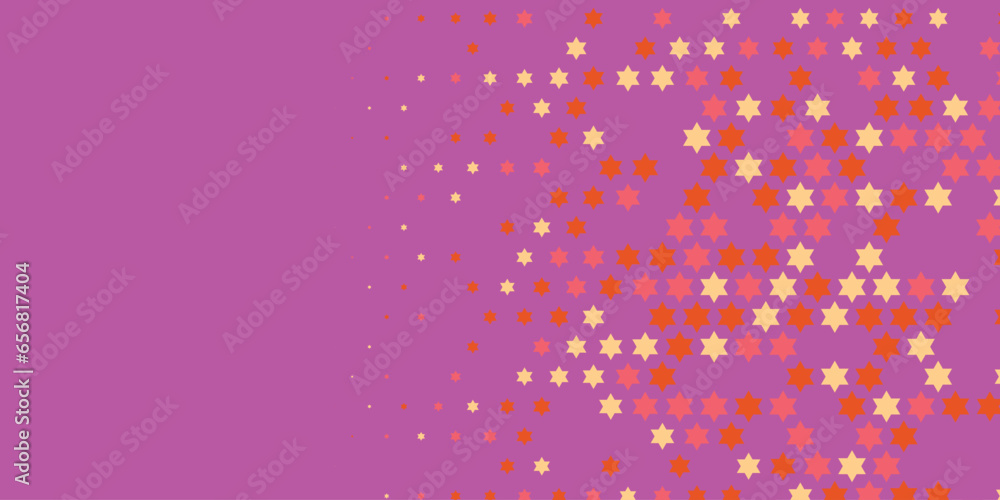 Stars wide banner Two Color Abstract Illustration background beautiful wallpaper of colorful multi sizes stars Stars wide banner Two Color Abstract Illustration background beautiful wallpaper of colorful multi sizes stars