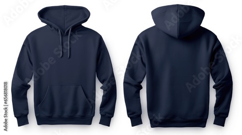 front navy blue hoodie, back navy blue hoodie, set of navy blue hoodie, navy blue hoodie, navy blue hoodie mockup, navy blue hoodie isolated, navy blue hoodie on white background, easy to cut out
