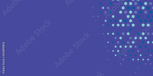 Stars wide banner Two Color Abstract Illustration background beautiful wallpaper of colorful multi sizes stars