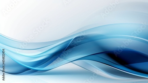 background Bent smooth lines business blue abstract 