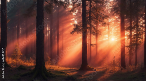 In the Forest Sunrise