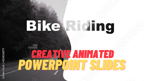 Konstfotografi creative animated powerpoint slides