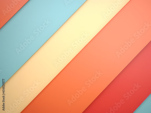 Free Download Color block background. Pastel yellow, orange and blue colors. - GFXLoad