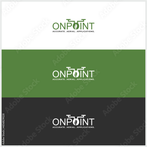 agricultural drone logo wordmark